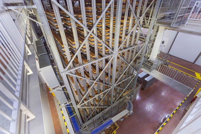 Línea de producción de la compañía. Vicky Foods