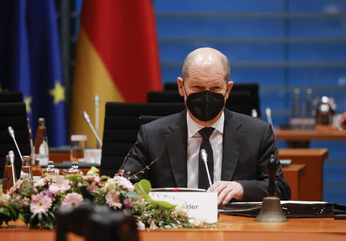 El canciller alemán, Olaf Scholz