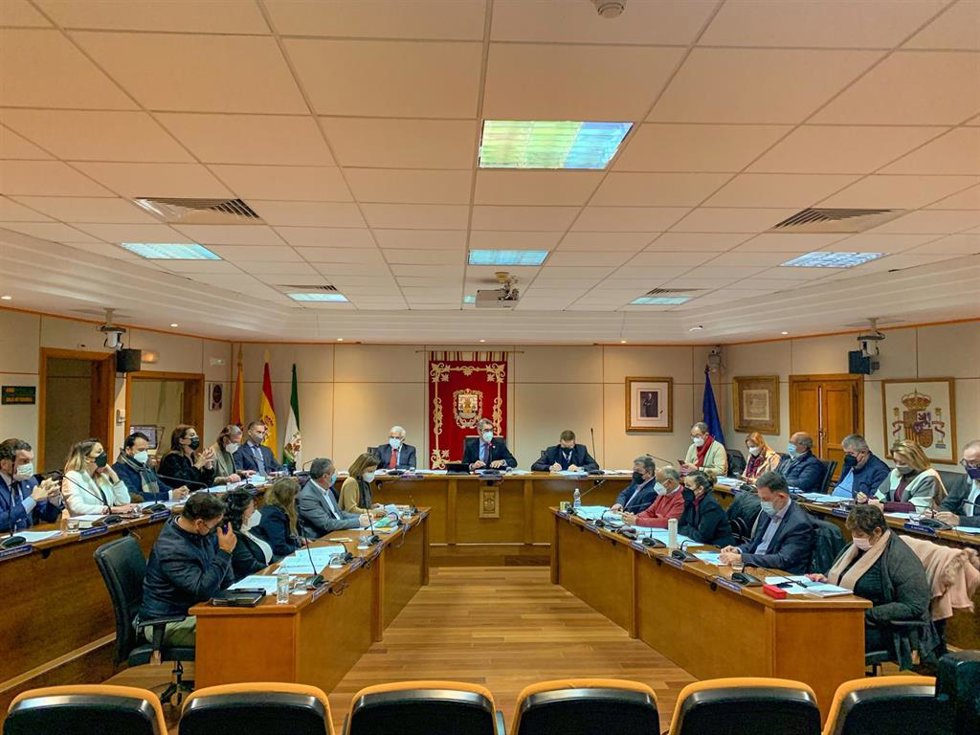Pleno de Benalmádena correspondiente al mes de enero