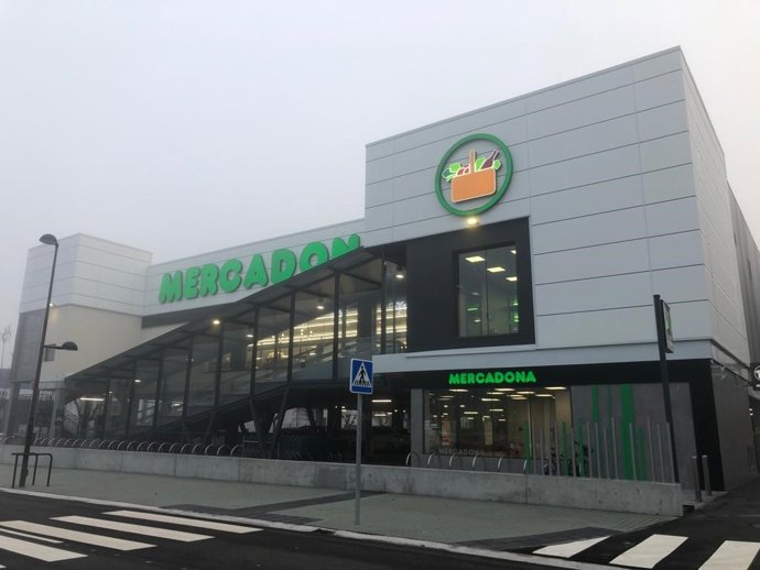 Archivo - Supermercado de Mercadona en Lazkao