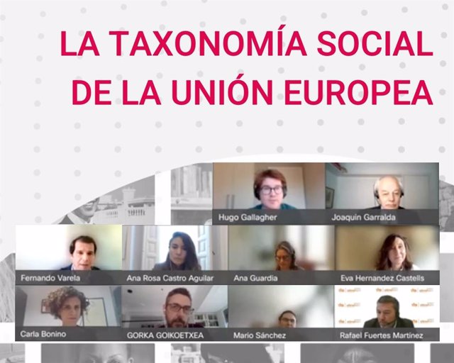 Encuentro ISR titulado 'La taxonomía social de la UE', organizada por Spainsif