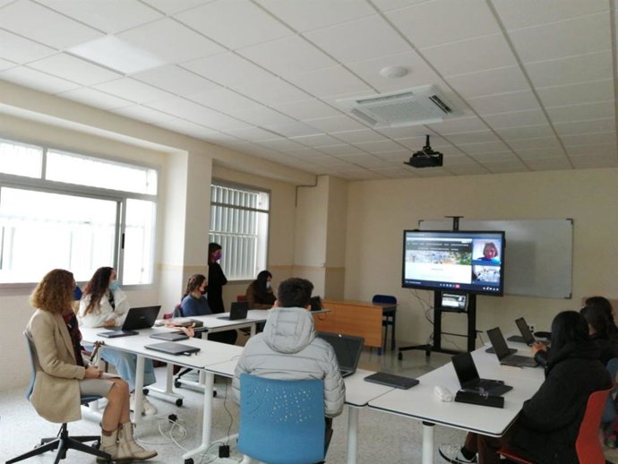 Presentación del proyecto "Voces moriscas: Moriscook" en el Hurtado de Mendoza