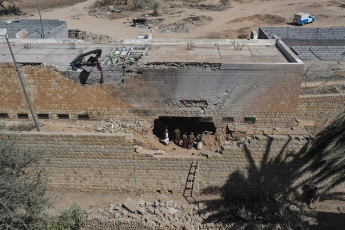 La prisión yemení en Sadaa.