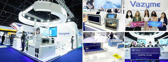 Vazyme at Medlab Middle East 2022 (PRNewsFoto/Vazyme)