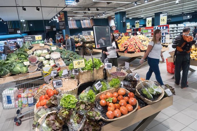 Archivo - Supermercado de Eroski