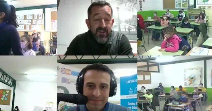 Alumnos entrevistan al doctor Pedro Cavadas