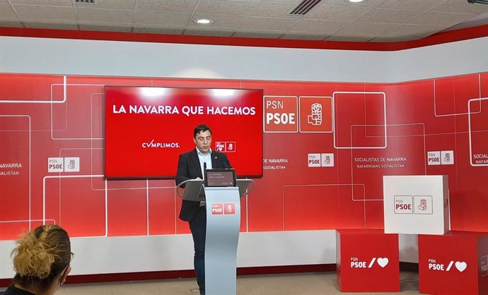 El Senador Del PSN, Toni Magdaleno, Durante La Rueda De Prensa