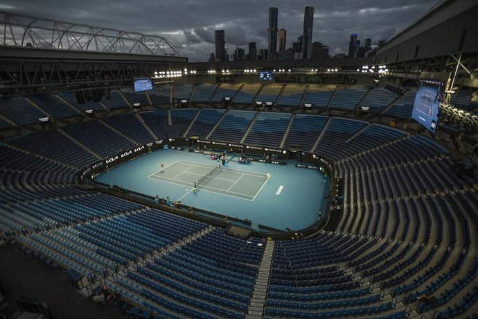 Archivo - Imagen de la pista Rod Laver Arena