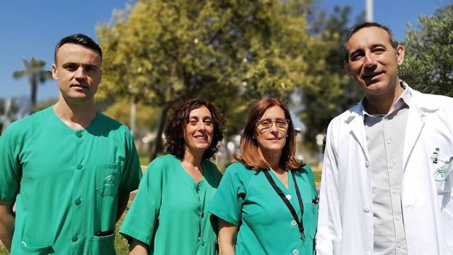Archivo - Equipo de Coordinación de Trasplantes del hospital Juan Ramón Jiménez de Huelva.