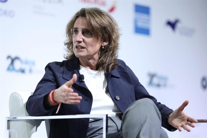 La vicepresidenta cuarta y ministra para la Transición Ecológica y el Reto Demográfico, Teresa Ribera