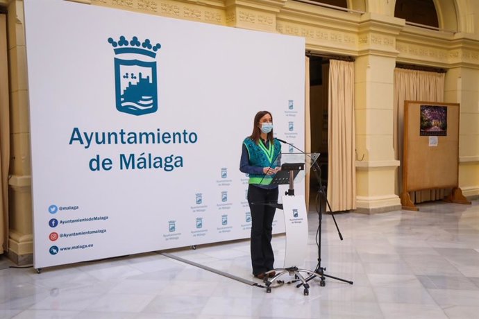 La concejala de Comercio y Contratación, Elisa Pérez de Siles, en rueda de prensa