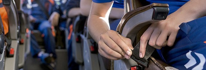 Archivo - Autobús escolar.