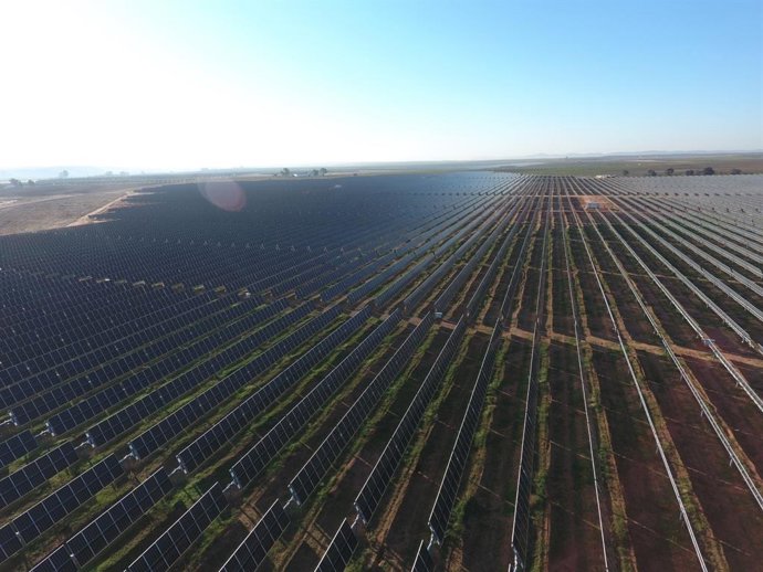 Plata fotovoltaica San Serván 220, en Solana de los Barros.
