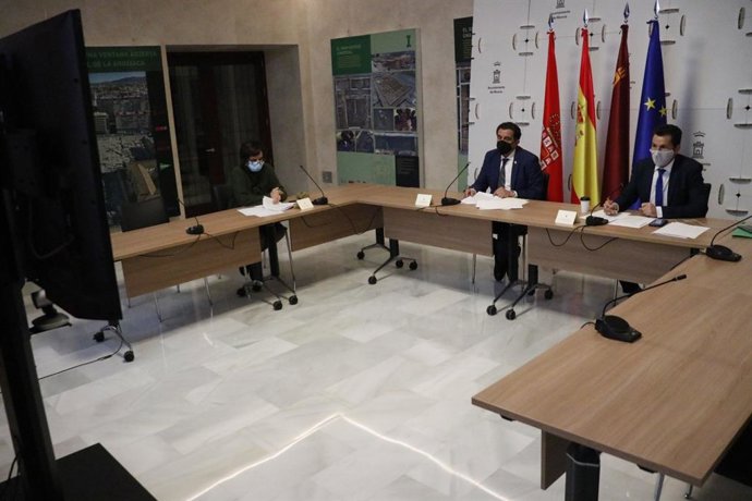 Reunión telemática de la Junta de Gobierno del Ayuntameinto de Murcia