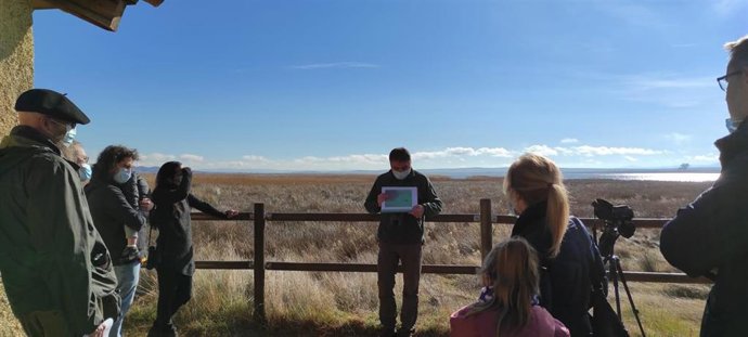 Las visitas guiadas a la Laguna de Gallocanta se retoman el 29 de enero y se prolongarán hasta el 7 de marzo