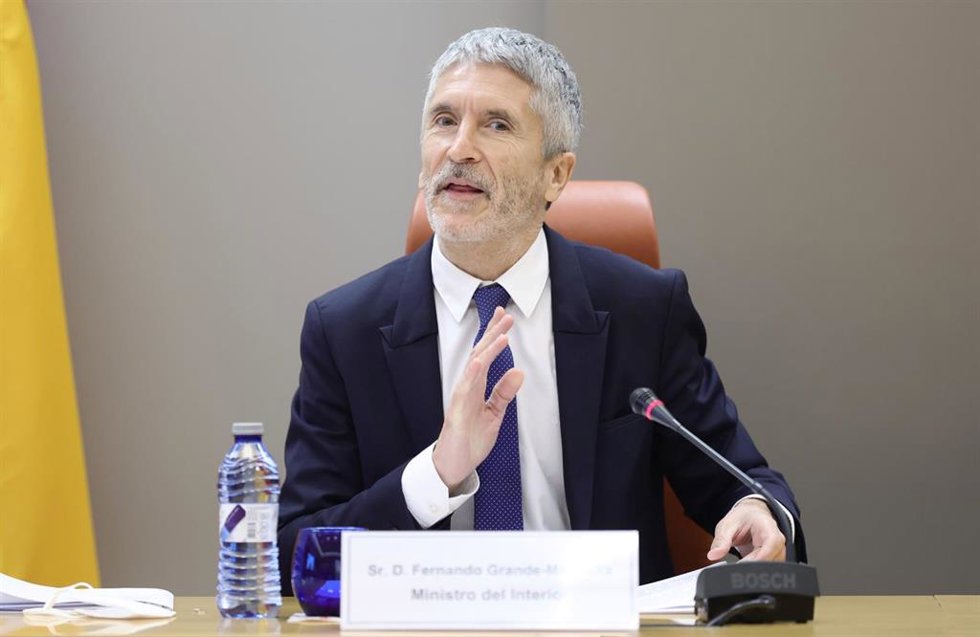 El ministro de Interior, Fernando Grande-Marlaska, en una imagen de archivo 
