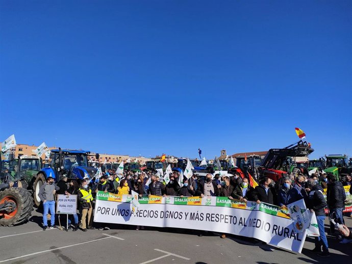 Manifestación en Salamanca.