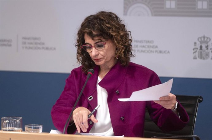 La ministra de Hacienda y Función Pública, María Jesús Montero, en una imagen de archivo.