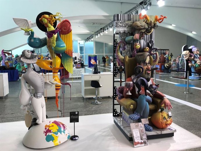 Archivo - Imagen de archivo de una Exposición del Ninot en Valncia. 