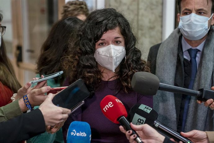 La coordinadora de Podemos en Asturias, Sofía Fernández Castañón