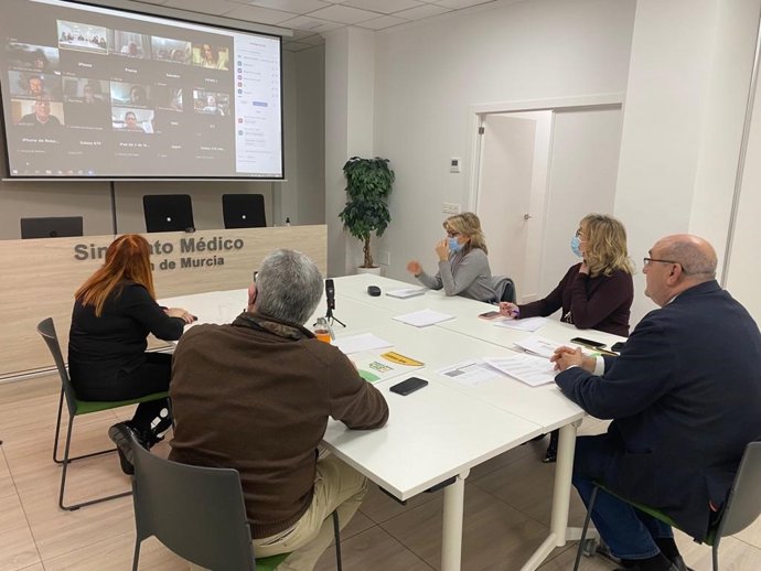 Reunión del Sindicato Médico Región de Murcia