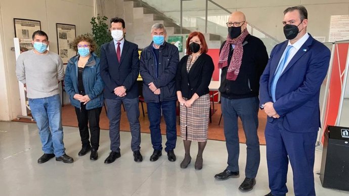 Encuentro del PSOE con UGT y CCOO sobre pensiones