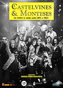 Cartel de la comedia musical  ‘Castelvines y Monteses’