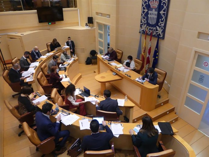Pleno ordinario del mes de enero del Ayuntamiento de Segovia.