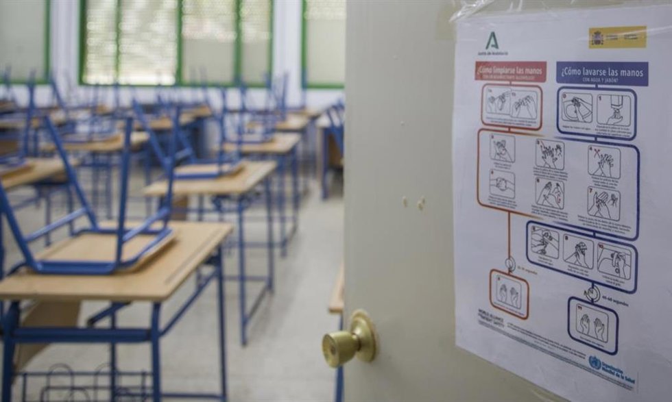 Archivo - Aula, colegio, foto de archivo