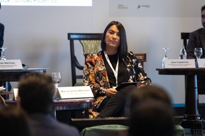 La diputada de Ciudadanos, María Carmen Martínez.