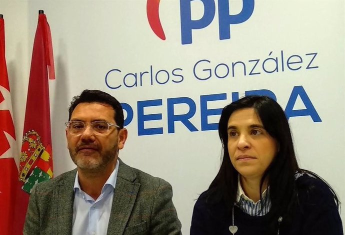 El portavoz del Partido Popular de Getafe, Carlos Pereira