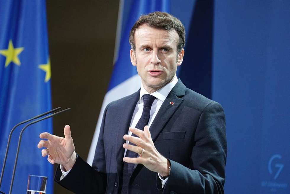 El presidente de Francia, Emmanuel Macron