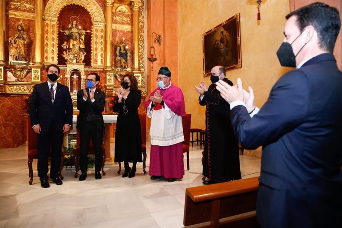 Fernando Giménez proclama el pregón de la Semana Santa de la Hermandad del Prendimiento de Almería