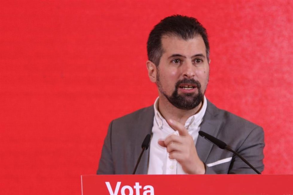 El secretario general del PSOECyL y candidato a la Presidencia de la Junta, Luis Tudanca.