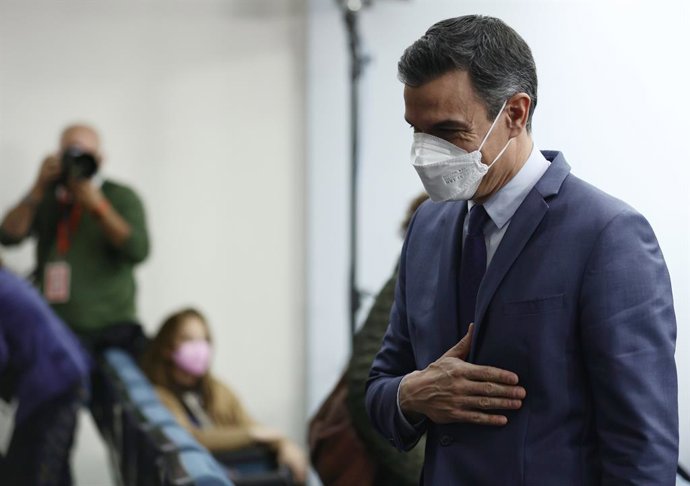El president del Govern d'Espanya, Pedro Sánchez 