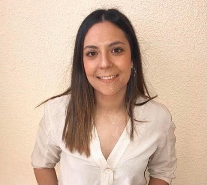 La portavoz de CHA-Andorra, Sofía Gómez.