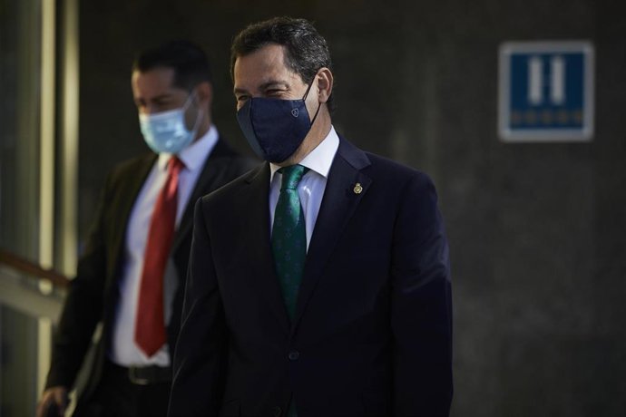 Archivo - El presidente de Andalucía, Juanma Moreno (archivo)