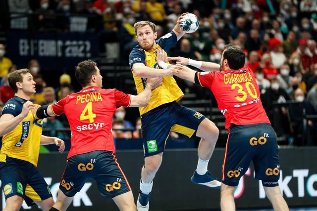 Suecia - España, Europeo balonmano
