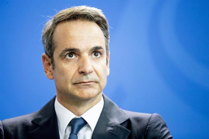 Archivo - El primer ministro griego, Kyriakos Mitsotakis