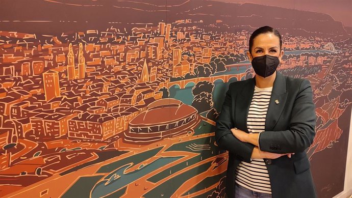 La concejala de Turismo, Esmeralda Campos, en comparecencia de prensa