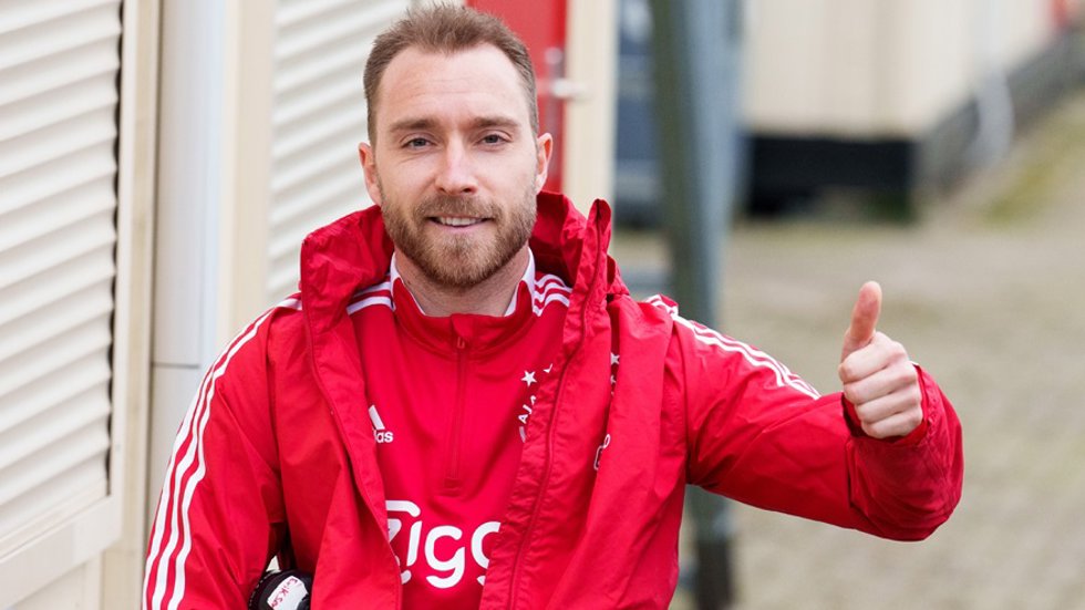 El centrocampista danés Christian Eriksen, con el Jong Ajax.