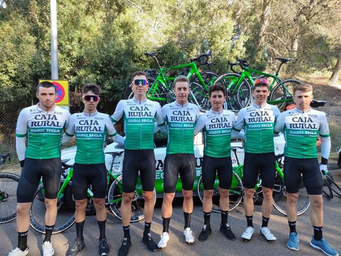 El equipo español Caja Rural-Seguros RGA en la Challenge Mallorca 2022