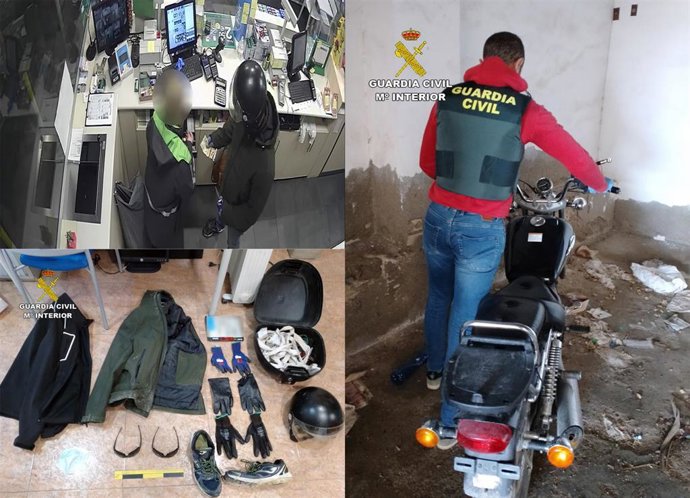 Imágenes de la operación y de los efectos intervenidos