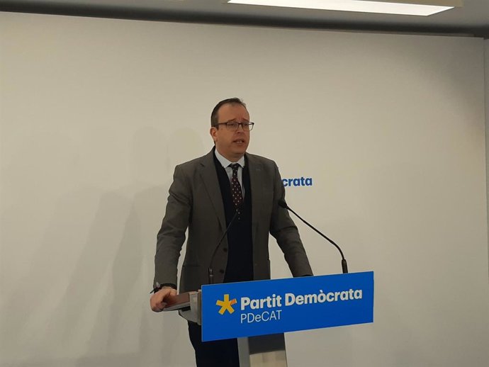 El secretari general adjunt del PDeCAT, Marc Solsona