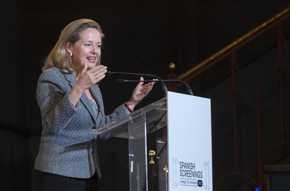 La vicepresidenta primera del Gobierno y ministra de Asuntos Económicos y Transformación Digital, Nadia Calviño, en una imagen de archivo