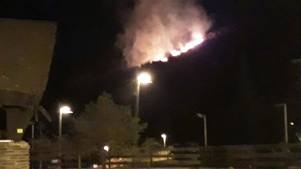 Archivo - Imagen de archivo de un incendio en Pradollano