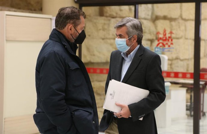 Miguel Ángel Torrico y David Dorado.