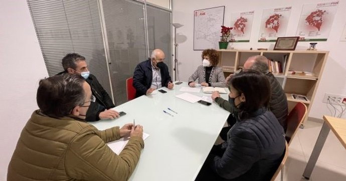 Reunión en el PSOE de Huelva sobre el vertedero de Nerva.