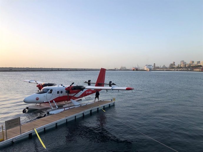 Hidroavión de la empresa Surcar Airlines que empezará a operar en Canarias en otoño