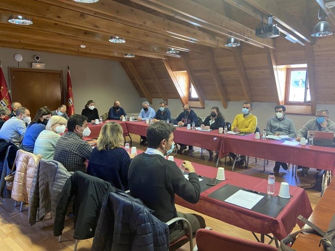 Reunión Del Consejo De Alcaldes De Conselh Generau DAran.